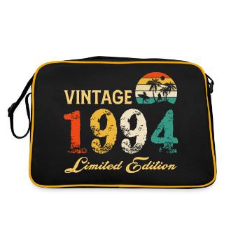 Vintage 1994 Limited Edition Made In 1994 Birthday - Retro Bag - black/gold - Back