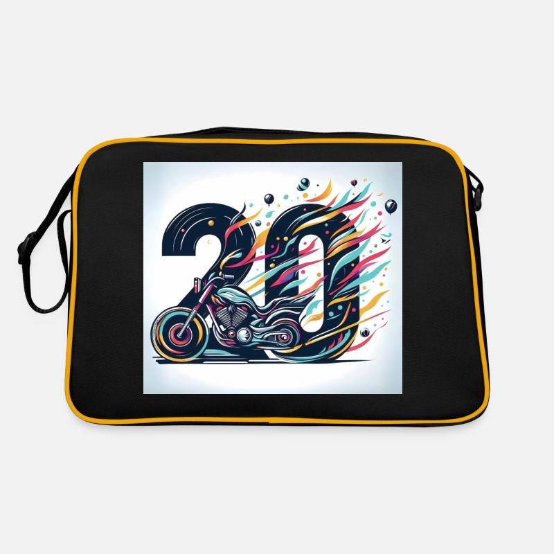 20th Anniversary Motorcycle Designs: Speed & Style Retro Bag