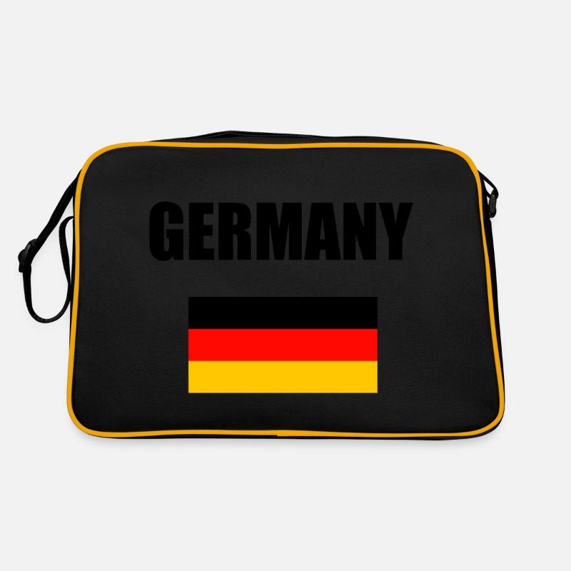 L’Allemagne avec le design du drapeau Sac Retro
