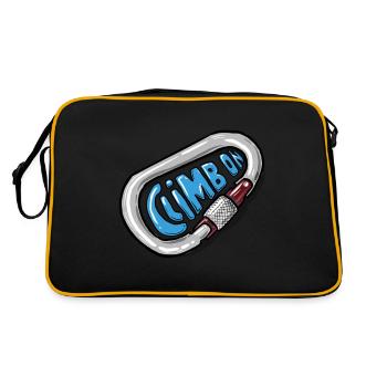 Climb On - Mousqueton d’escalade - Sac Retro - noir/or - Dos