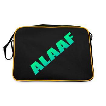 Alaaf - Retro Bag - black/gold - Back