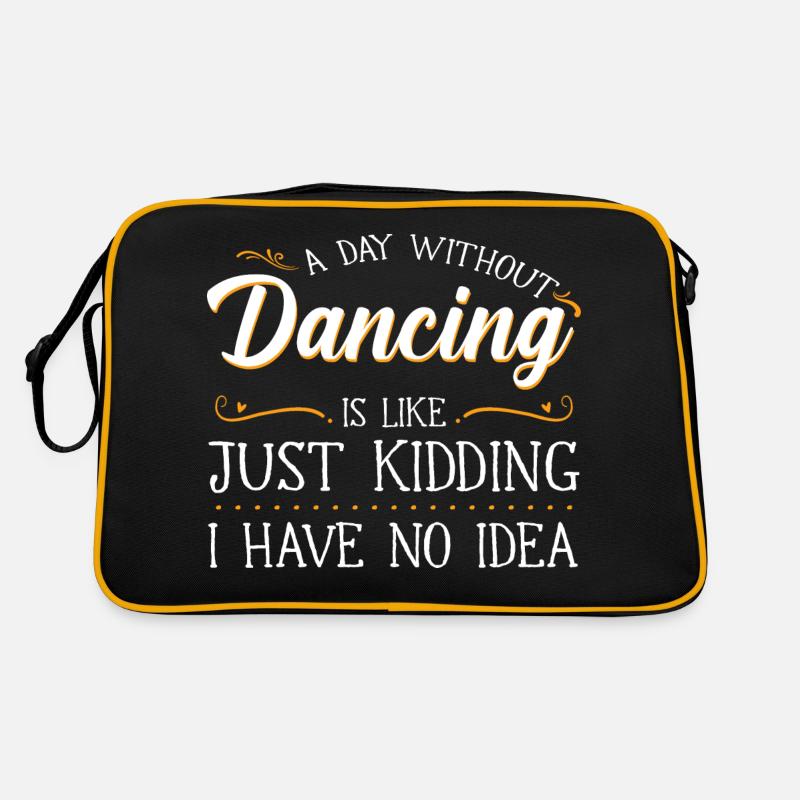 Une journée sans danse, c’est comme une fille qui danse Sac Retro