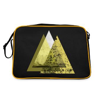 Montagne et escalade - Sac Retro - noir/or - Dos