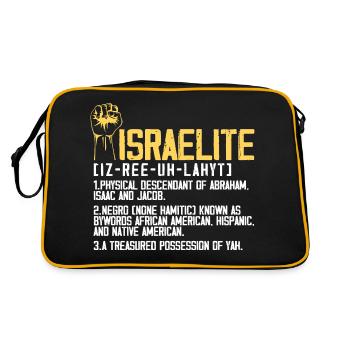 Israelite Meaning - Retro Bag - black/gold - Back