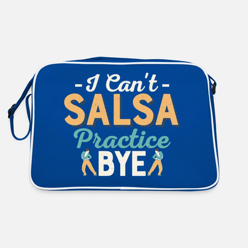 I Can't Salsa Practice.Bye. Salsa Dance Latin Musi Retro Tasche