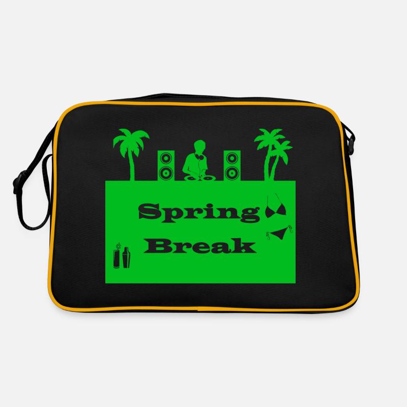 spring break vert Sac Retro