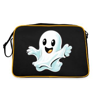 Geist - Retro Tasche - Schwarz/Gold - Hinten