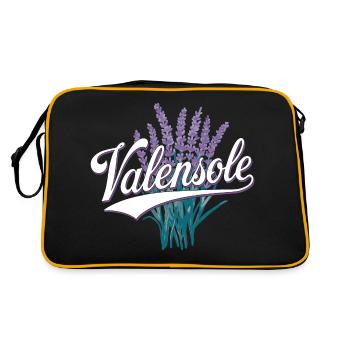 Valensole - Sac Retro - noir/or - Dos