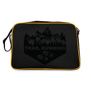 Trail Running Sports - Retro Bag - black/gold - Back