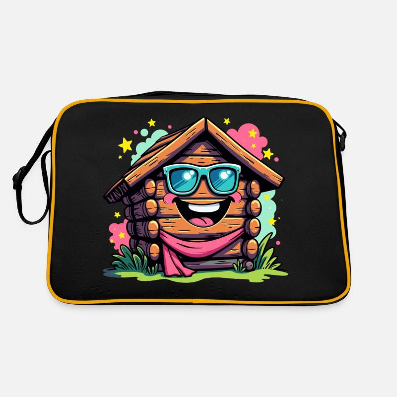 FUN HOLZ Retro Tasche
