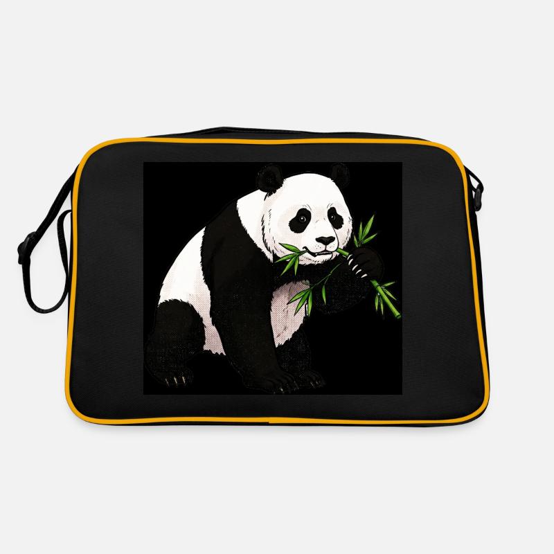 Panda Retro Tasche