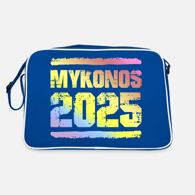 Mykonos 2025 Coloré Sac Retro