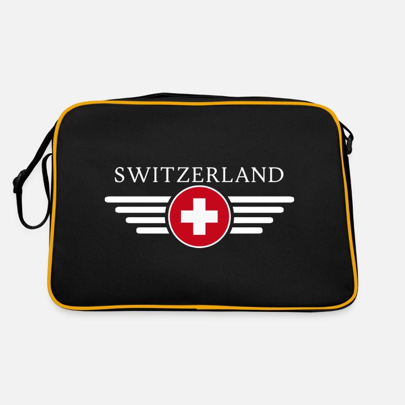 Entdecke die Schweiz mit einzigartigen T-Shirt Retro Tasche