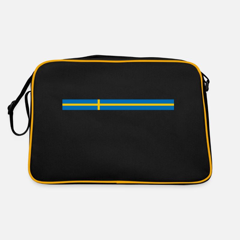 Sweden style stripes Retro Bag