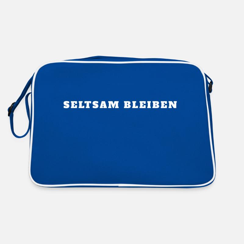 Seltsan - Text Retro Tasche