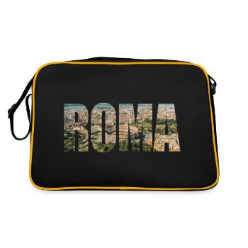 roma rome - Sac Retro - noir/or - Dos