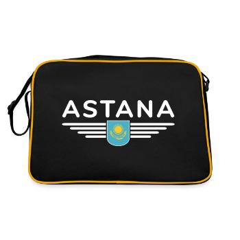 Astana Design – Modernité et tradition - Sac Retro - noir/or - Dos