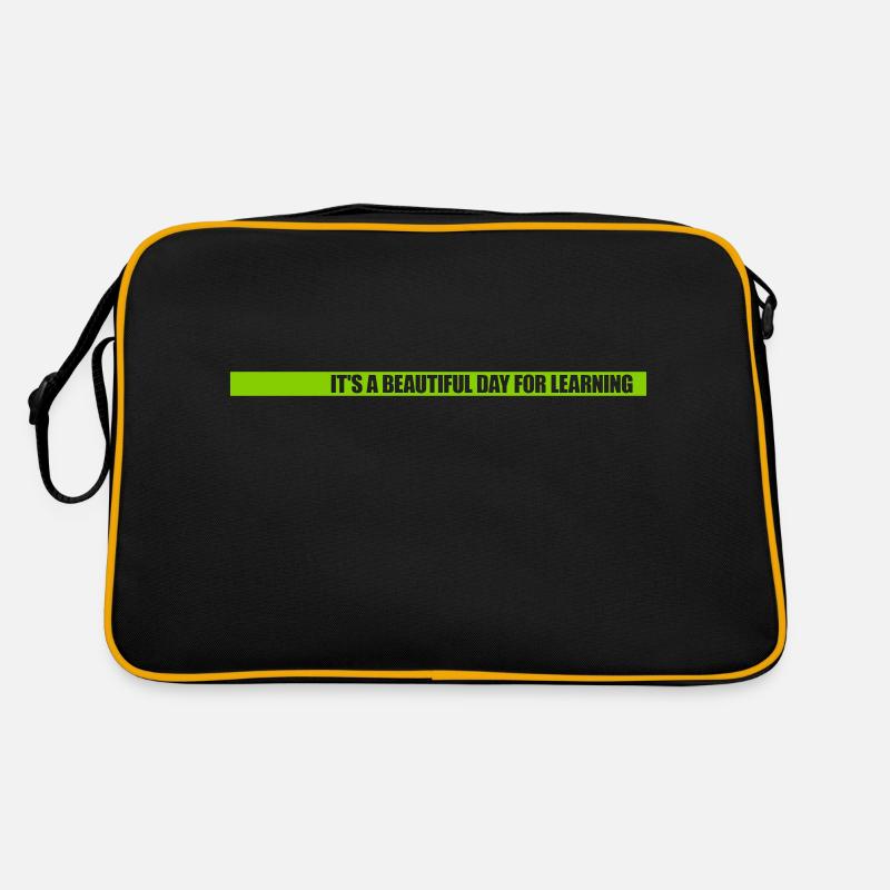 belle journée pour apprendre Sac Retro