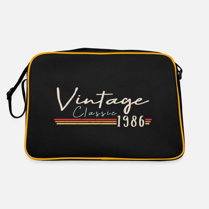 Vintage Original since 1986 Geburtstag Retro 1986 Retro Tasche