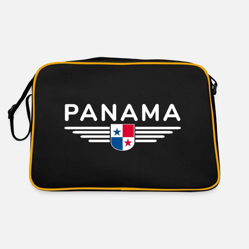 Conception du t-shirt Panama Sac Retro