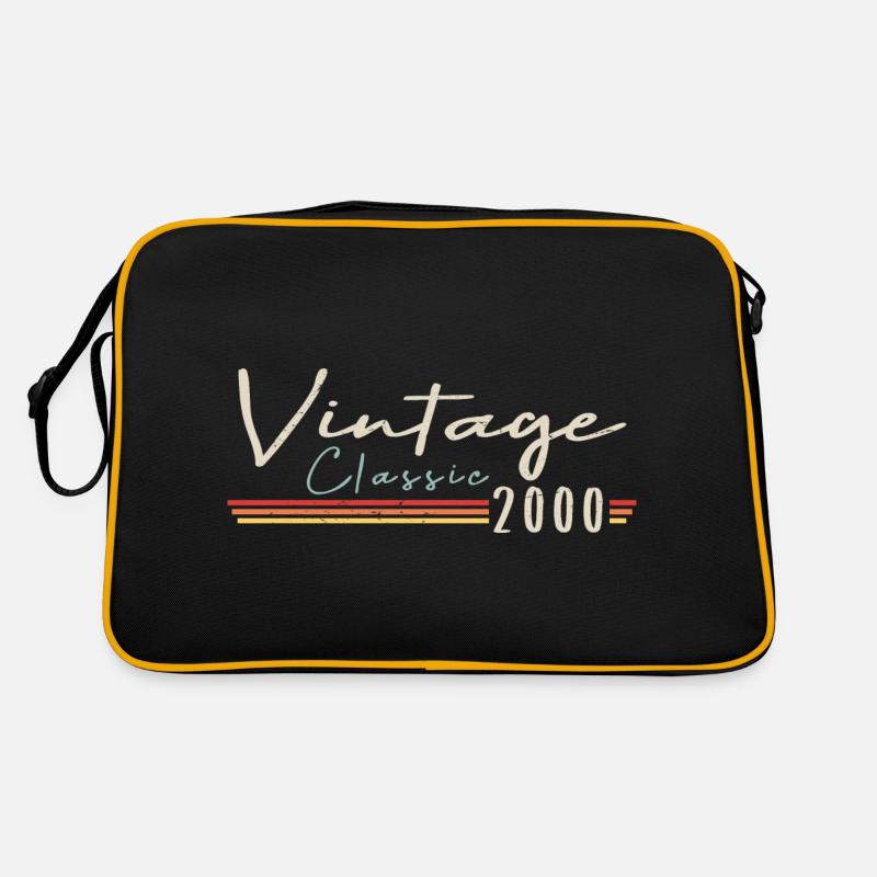 Vintage Original depuis 2000 Anniversaire Rétro 2000 Sac Retro