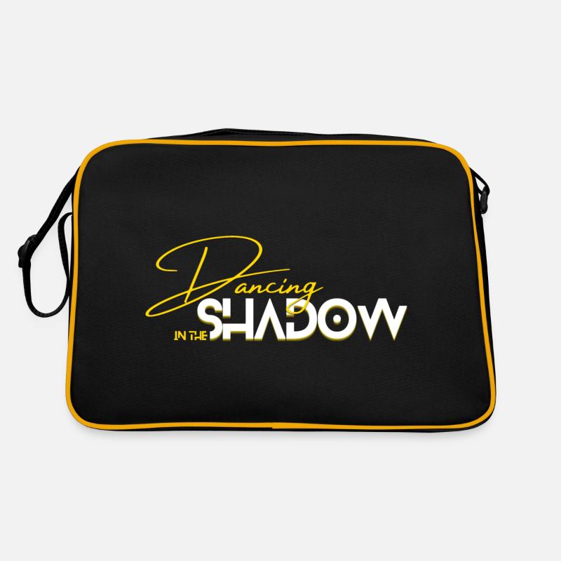 DITS Official Logo - Retro Tasche - Schwarz/Gold