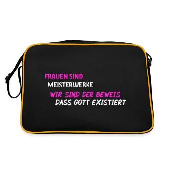 Femmes chefs d'œuvre - BLK WE - Sac Retro - noir/or - Dos