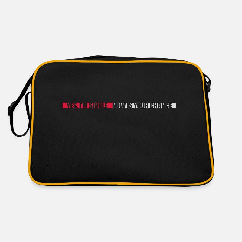célibataire maintenant votre chance Sac Retro