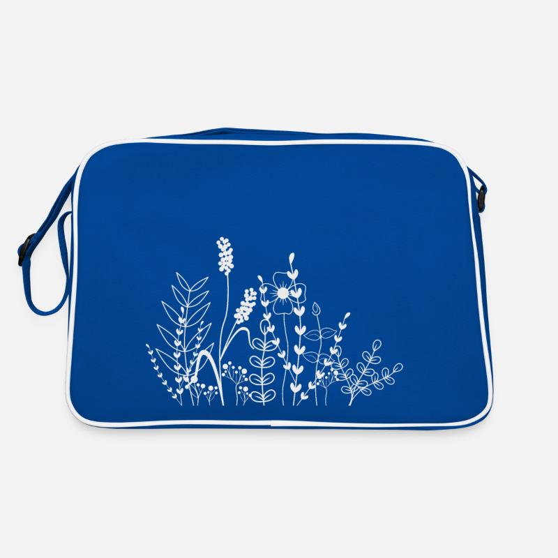Pré fleuri Sac Retro