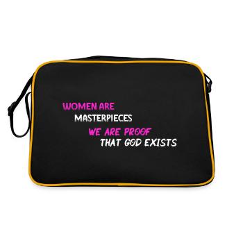 Women masterpieces - PNK EN - Retro Bag - black/gold - Back