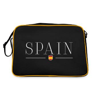 J’aime l’Espagne - Sac Retro - noir/or - Dos