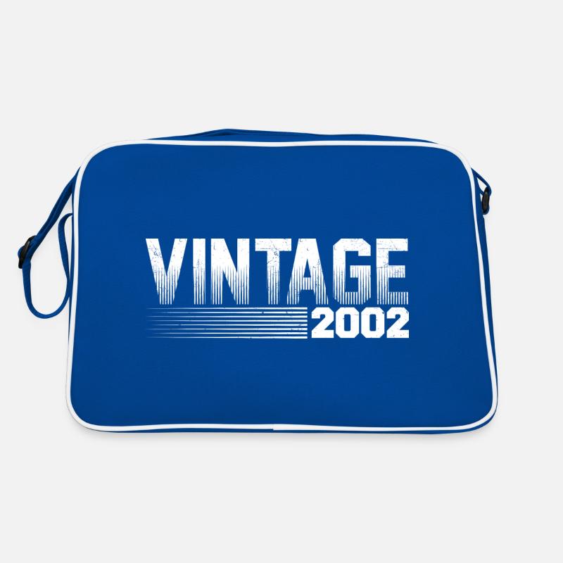 Millésime 2002 Anniversaire Rétro 2002 Sac Retro