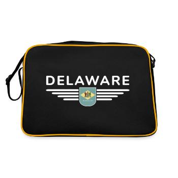 Delaware Fan T-Shirt – Coast & Charm - Sac Retro - noir/or - Dos