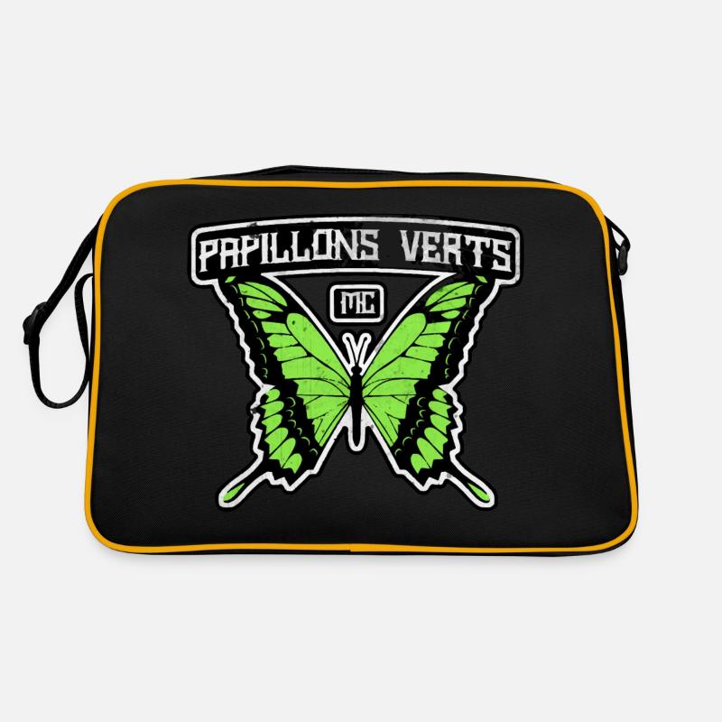 Papillons Verts MC Sac Retro