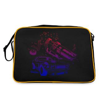 Crash Mode Gamer - Retro Bag - black/gold - Back