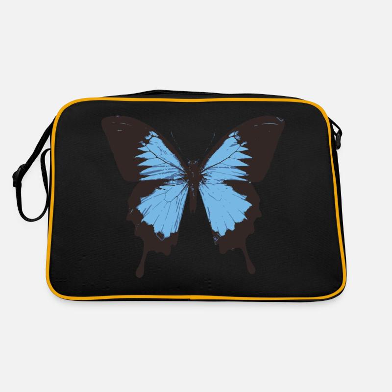 Schmetterling Retro Tasche
