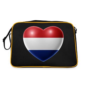 Coeur (Pays-Bas / Nederland) - Sac Retro - noir/or - Dos