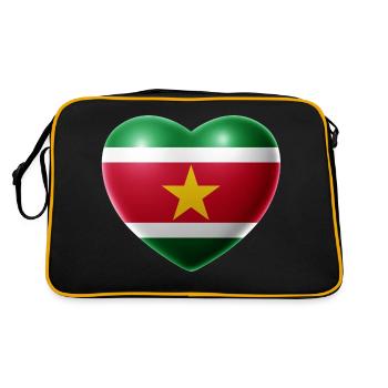 Coeur (Suriname) - Sac Retro - noir/or - Dos