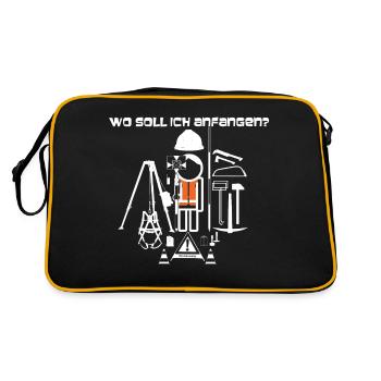 Arpenteur polyvalent - Sac Retro - noir/or - Dos