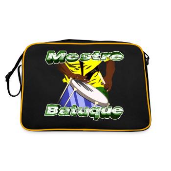 BBaC Mestre Repique - Sac Retro - noir/or - Dos