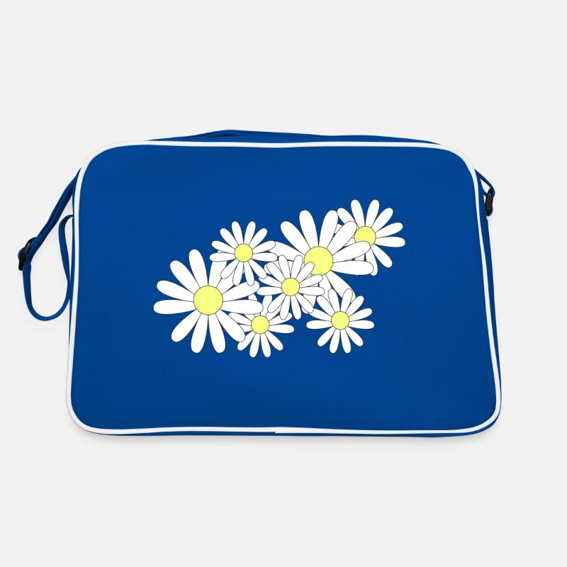 Gänseblümchen Retro Tasche