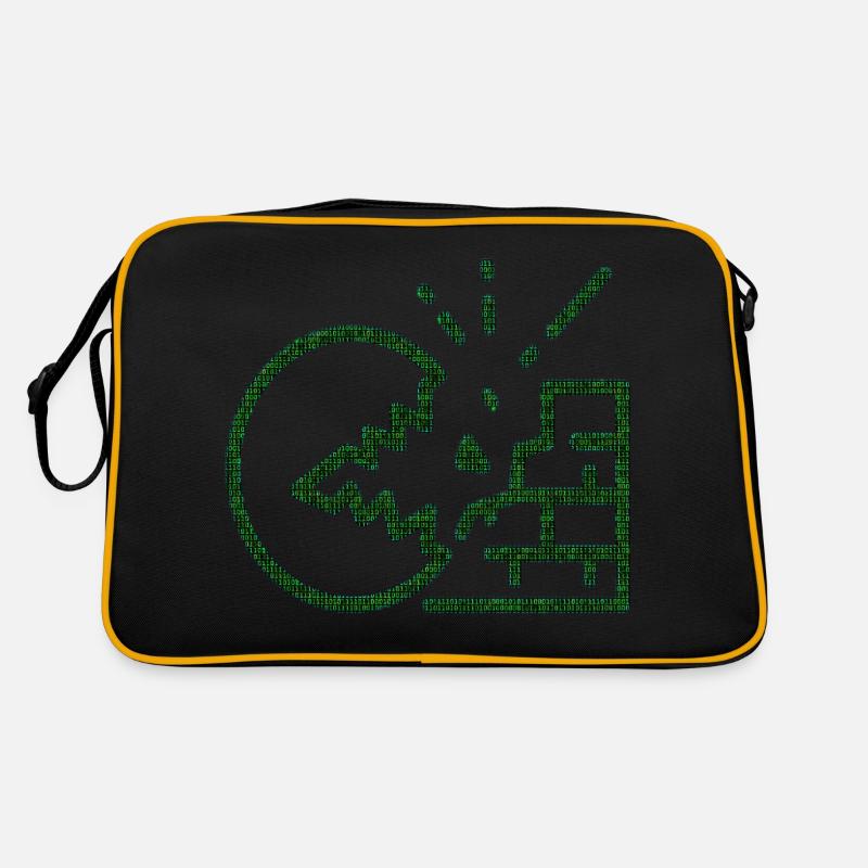 Hacker Symbols Retro Bag