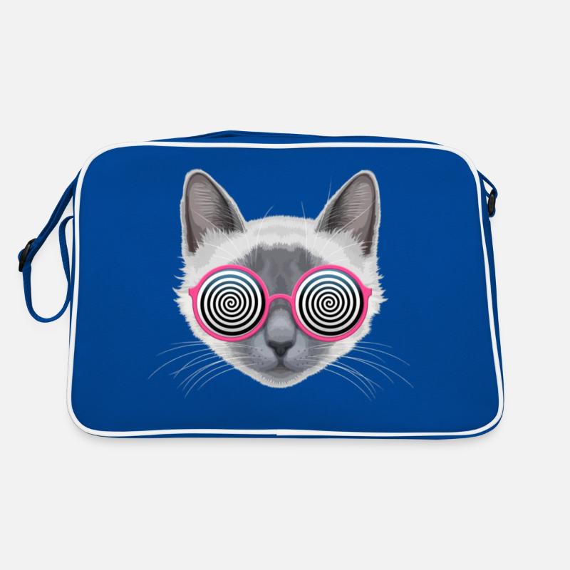 Hypnotic Cat Retro Bag