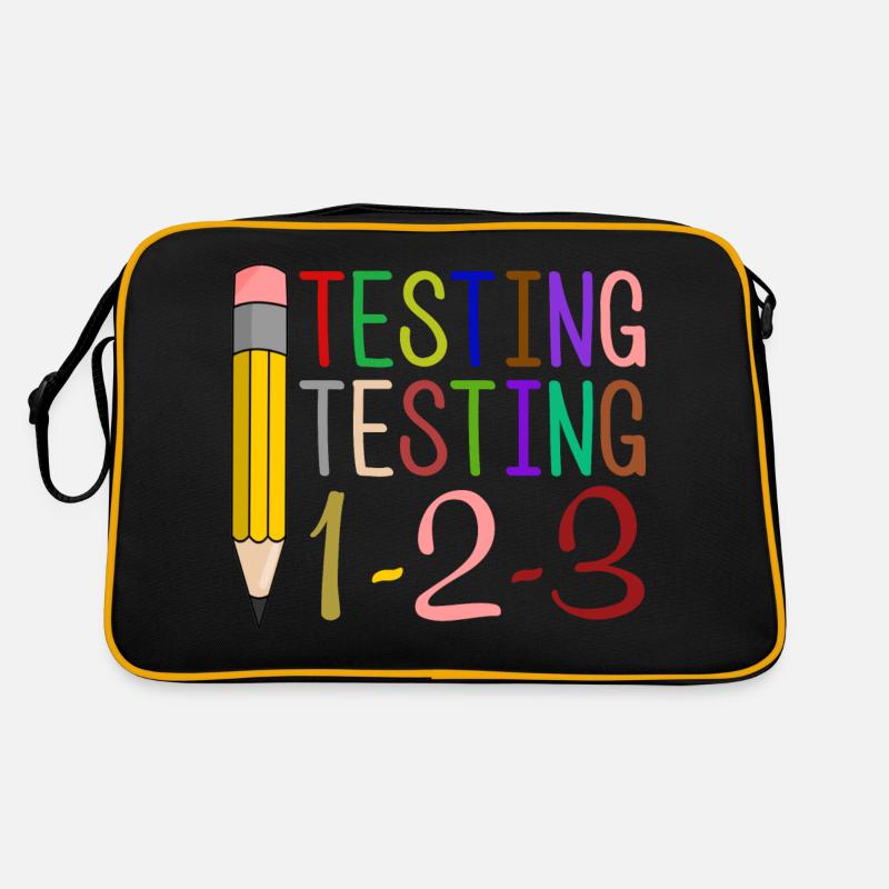 Testing, Testing, 1-2-3 Fun Gift Retro Bag