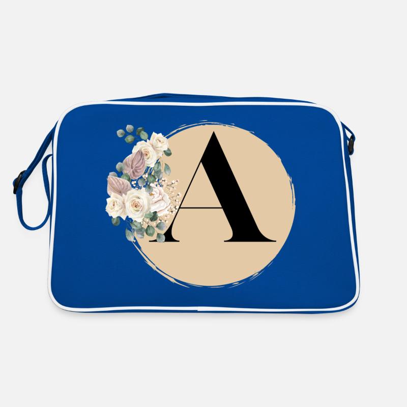 letter A Retro Bag