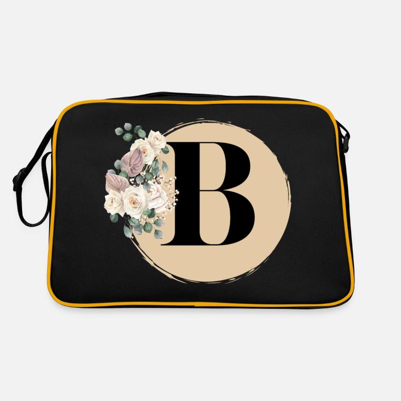 lettre B Sac Retro
