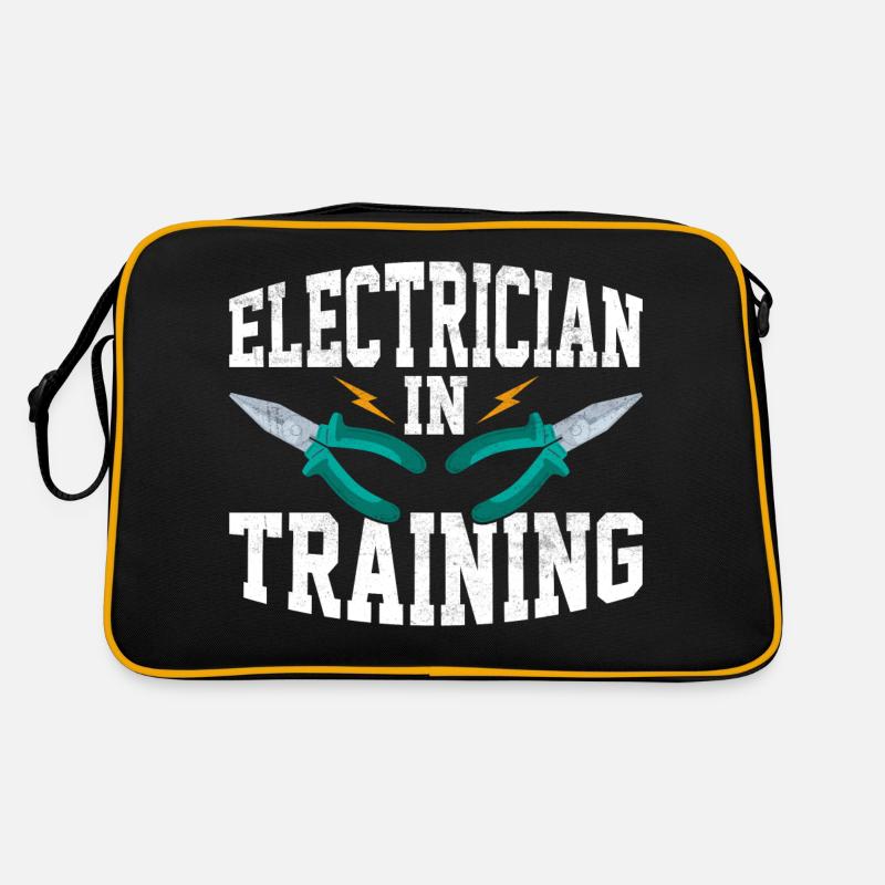 Électricien en formation Profession Electrical Eng Sac Retro