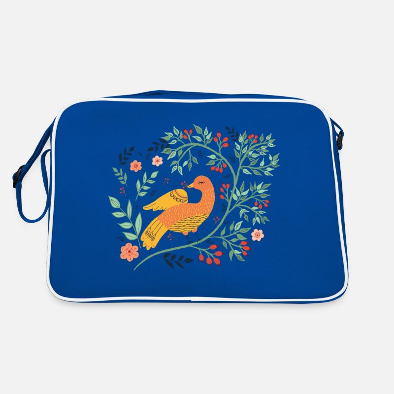 Oiseau d’art populaire Vogel Sac Retro