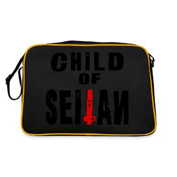Child of Seitan - Retro Bag - black/gold - Back