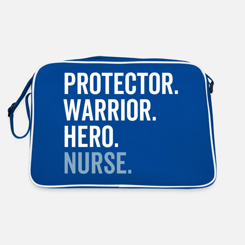 Protector Warrior Hero Nurse Retro Bag